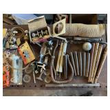 MISC LOT OF HOUSE HARDWARE