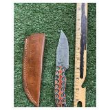 DAMASCUS STYLE KNIFE