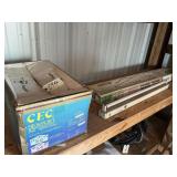 (2) SHOP LIGHTS 37" AND 4