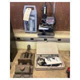 (3) DREMMEL TOOLS  VICE, MIN. AIR COMPRESSOR