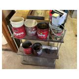 RACK WITH CONTENTS 27" X 8.5" X 36"