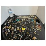 Earrings necklaces bracelets