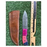 DAMASCUS STYLE KNIFE