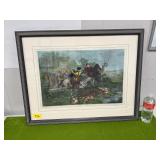 "A WILD BOAR HUNT" BY F. TAYLER