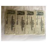 (10) 1880sï¿½ CANCELLED CHECKS