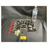 DOLL HOUSE SILVER TEA SET