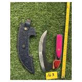 DAMASCUS STYLE KNIFE