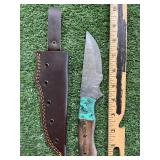 DAMASCUS STYLE KNIFE