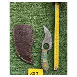 DAMASCUS STYLE KNIFE