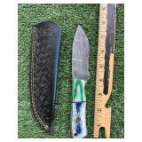 DAMASCUS STYLE KNIFE
