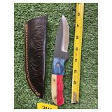 DAMASCUS STYLE KNIFE