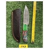 DAMASCUS STYLE KNIFE