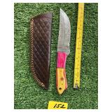 DAMASCUS STYLE KNIFE