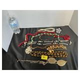 NECKLACES BRACELETS PEARL GOLD LEAF NECKLACES