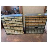 (2) ORGANIZER PARTS BIN 18" X 6" X 19"