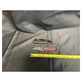 DAMASCUS STYLE KNIFE AND CASE