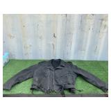 SIZE 48 LEATHER BIKERS JACKET