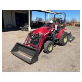YANMAR YT 235 4WD UTILITY TRACTOR W/ LOADER