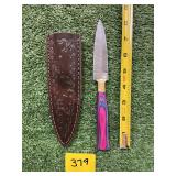 DAMASCUS STYLE DAGGER