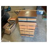 (6) VHS CASES EACH MEASURING  17" X 16" X 5.25"