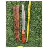 DAMASCUS STYLE KNIFE