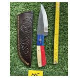 DAMASCUS STYLE KNIFE