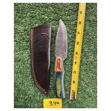 DAMASCUS STYLE KNIFE