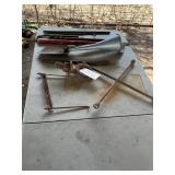 MISCELLANEOUS TIRE TOOL AND SHOVEL A LOT