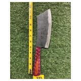 DAMASCUS STYLE BUTCHER KNIFE