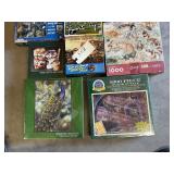 (10) ASSORTED PUZZELS SEE PIC