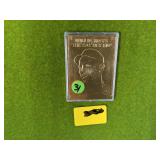 22KT GOLD LEAF WILLIE MAYS BASEBALL CARD