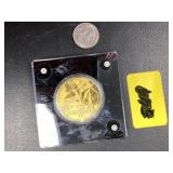 24KT SOLID GOLD TRUMP COIN