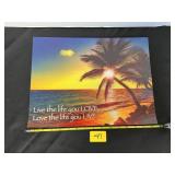3D WALL ART - BEACH (15 1/2ï¿½ x 11 1/2 ï¿½)