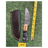 DAMASCUS STYLE KNIFE