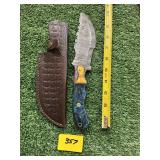 DAMASCUS STYLE KNIFE