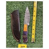 DAMASCUS STYLE KNIFE