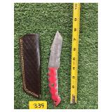 DAMASCUS STYLE KNIFE