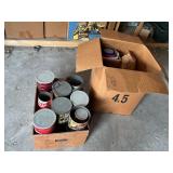BIG LOT OF COFFEE CANS