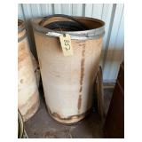 LARGE STORAGE BARREL W/ SOAKER HOSES