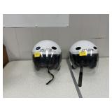 (2) HELMETS HJC