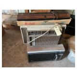 WINDOW AIR CONDITIONER AND MICROWAVE