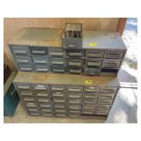 52 COMPARTMENT METAL ORGANIZER 33.5" X 17.5" X 32"