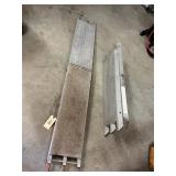 PAIR OF ALUMINIUM FOLDING RAMPS   80" X 11" X 2"