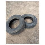 (2) MICHELIN TIRES  235/80/17