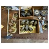 ASSORTED CASTERS