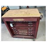 (9) DRAWER ROLLING TOOLBOX  34" X 18" X 37"