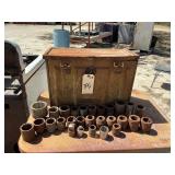 TOOLBOX WITH EXTRA LARGE SOCKETS