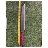 DAMASCUS STYLE BREAD KNIFE