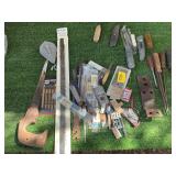 SAW BLADES, RAZER KNIVES, SCAPPLES