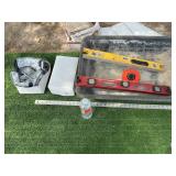 (2) LEVELS, SAFETY GLASS